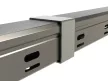 Basor ( 2/8234 ) fém kábeltálcához fedélleszorító elem PTER 50X50 I304 rozsdamentes acél (INOX I304) ( BASORTRAY ) Basor 208234