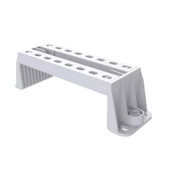   Basor ( 2/10052 ) PVC kábeltálcához oldalfali tartó SVG 200 UVM1 7035 PVC (UV álló) ( BASORPLAST ) Basor 210052
