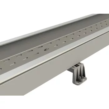   Basor ( 2/10053 ) PVC kábeltálcához oldalfali tartó SVG 300 UVM1 7035 PVC (UV álló) ( BASORPLAST ) Basor 210053