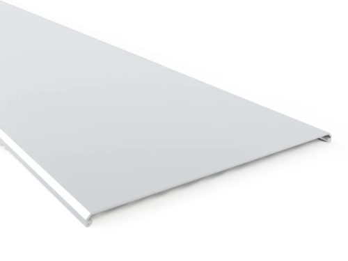 Basor ( 2/10078 ) PVC kábeltálcához fedél TBPE 100 UVM1 100 x 3000 mm (SZ x H) 7035 PVC (UV álló) ( BASORPLAST ) Basor 210078