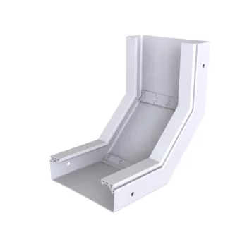   Basor ( 2/10103 ) PVC kábeltálcához emelkedő idom CCBPE 60X100 UVM1 7035 PVC (UV álló) ( BASORPLAST ) Basor 210103