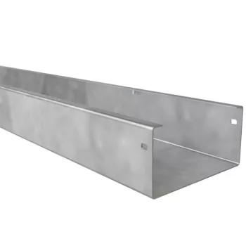   Basor ( 2/10148 ) lépésálló fém csatorna WT 300X100X2000 mm (SZ x M x H) ( FS / GS ) szalaghorganyzott acél ( BASORCANAL ) Basor 210148