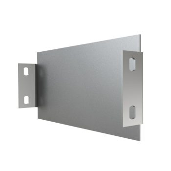   Basor ( 2/10245 ) lépésálló fém csatornához (WT) végelzáró elem TFWT 600X100 ( FS / GS ) szalaghorganyzott acél ( BASORCANAL ) Basor 210245