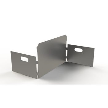   Basor ( 2/17268 ) fém kábeltálcához szűkítő REER 50X50 ( FT / GC ) tüzihorganyzott acél ( BASORTRAY ) Basor 217268