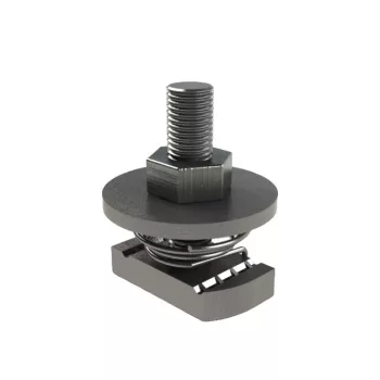   Basor ( 2/17567 ) 41/82 profilsín rendszerhez rugós csúszó csavar szett TEP M10X30 EZ galvanikus / elektrolitikus cinkezett ( BASORFIX ) Basor 217567