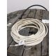 MT (H05VV-F) 3x6 mm2, 21 fm kiszerelés, fehér sodrott réz PVC szigetelésű 300/500V kábel