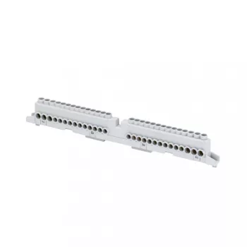 Gewiss GW40408B csavaros sorkapocs - 80A - ip20 - kétpólusú - pólus 1 n/t (2x16)+(7x10) pólus 2 n/t (2x16)+(7x10) (Gewiss GW40408B)