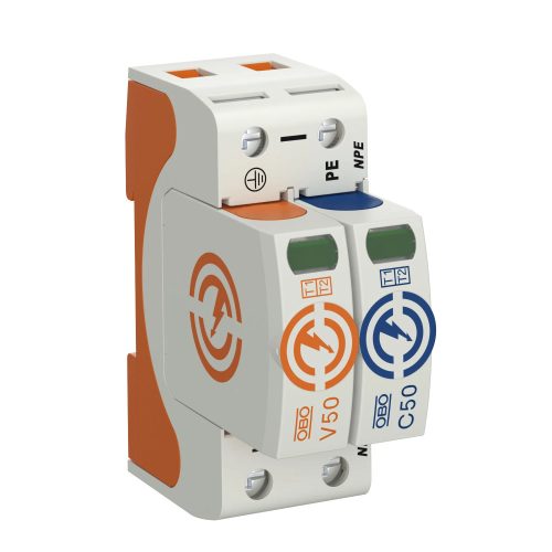 ÚJRACSOMAGOLT Obo Bettermann 5093522 V50-1+NPE-280 CombiController V50 1+1 kivitel 280V