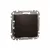 ÚJRACSOMAGOLT Schneider Electric SDD181101 egypólusú kapcsoló (101), wenge burkolattal, rugós bekötés, keret nélkül, süllyesztett, 10A 250V IP20 (Sedna Design / Elements)