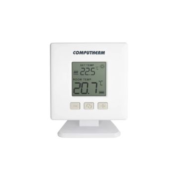   COMPUTHERM Q32 digitális szobatermosztát, max.30V DC / 250V AC vezérlőáram, telepfeszültség: 2 x 1,5V AA ceruzaelem ( Q32 )
