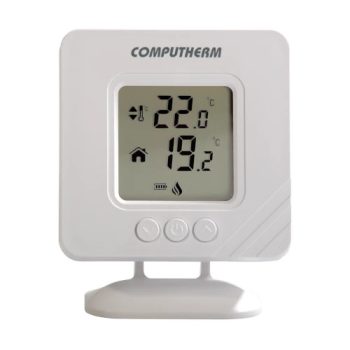   COMPUTHERM T32RF vezeték nélküli (rádiófrekvenciás), digitális szobatermosztát, max.30V DC / 250V AC vezérlőáram, telepfeszültség: 2 x 1,5 V AA elem ( T32RF )
