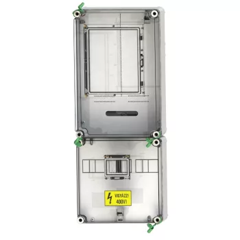   Csatári Plast CSP21.E016 PVT 3075 Fm-SZ egy felhasználói helyes M63.80A mérőszekrény szabadvezetékes, felületre szerelt kivitelben, IP65, UV álló, 750x300x203mm ( PVT 3075 Fm-SZ )