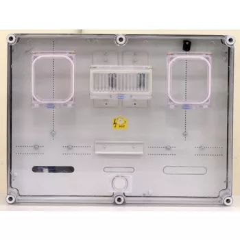   Csatári Plast CSP24.t160 PVT 6045 Á-V Fm-CS-U egy felhasználási helyes M63A és V32A csoportos mérés modul, felületre szerelt kivitelben, alacsony fedéllel, szellőzővel ( PVT 6045 Á-V Fm-CS-U )