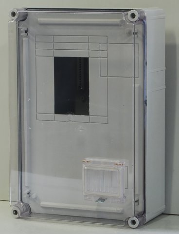 Csatari Plast CSP 32030000 PVT 3045 1/3 Fm Egy- vagy háromfázisú fogyasztásmérő szekrény (Szekrény mérete :300x450x170mm)