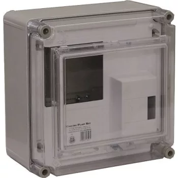   Csatari Plast CSP 33010081 PVT 3030 EF-Fm egyfázisú előrefizetős, (kártyás) fogyasztásmérőhöz (Szekrény mérete :300x300x170mm)