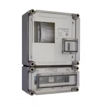   Csatari Plast CSP 33215001 PVT 3030 ÁK 12-A Egyfázisú mérőhely (Szekrény mérete :300x450x170mm)