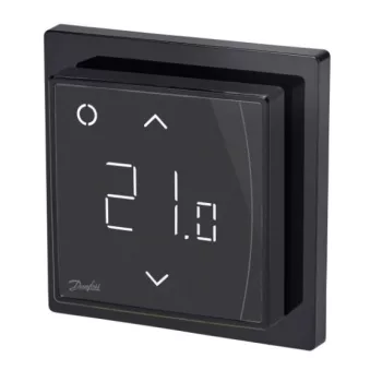   Danfoss 088L1143 ECtemp Smart - heti programozhatóság, okos-termosztát fűtőszőnyegekhez WIFI-s táveléréssel- Black White