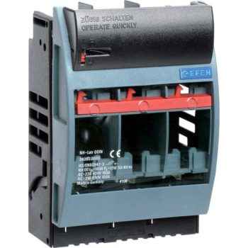   EFEN 340600000 NH-00 U5U5 160A Vízszintes biztosítós szakaszolók Panelra szerelhető kivitel