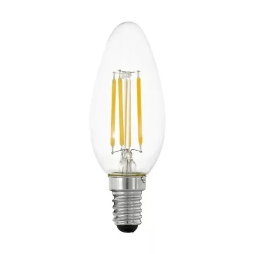 EGLO 11753 LED fényforrás, 1X4W teljesítménnyel, E14 foglalattal, 2700K színhőmérséklettel, 470lm fényárammal, 3 lépésben szabályozható, 15000 óra várható élettartammal ( EGLO 11753 )