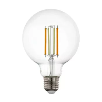   EGLO 12576 LED szabályozható fényforrás, E27 foglalattal, 1X6W, 806 lm fényerővel, 2200 K - 6500 K színhőmérséklettel, 20000 óra élettartammal, Bluetooth, színhőmérséklet szabályzás,vezérlés: applikációval, távirányítóval, áttetsző/üveg búrával