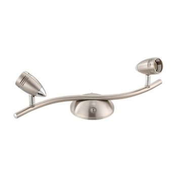   EGLO 32838 MAGNUM spot lámpa, matt nikkel, króm színben, MAX 2X50W teljesítménnyel, GU10 foglalattal, kapcsoló nélkül ( EGLO 32838 )