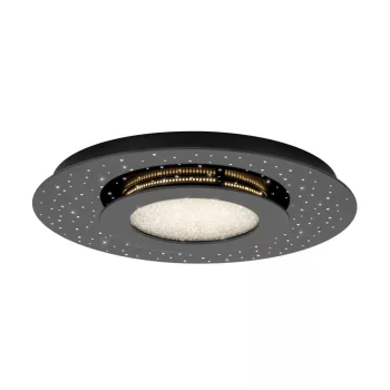   EGLO 33711 AZURREKA beltéri fali-mennyezeti lámpa, fekete színben, 3100lm, 24W teljesítménnyel, IP20 védelemmel, 3000K, 5 év garanciával ( EGLO 33711 )
