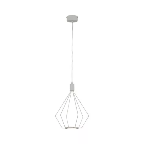 EGLO 39319 CADOS LED függeszték, fehér színben, MAX 1X5,4W;1X3,3W teljesítménnyel, LED fényforrással ( nem cserélhető ), 3000K színhőmérséklettel, kapcsoló nélkül, IP20 védettséggel ( EGLO 39319 )