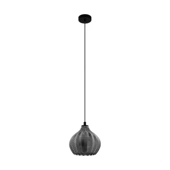   EGLO 43576 TAMALLAT beltéri függeszték, fekete színben, E27 foglalattal, max 1X40W teljesítmény, IP20 védelemmel, 2 év garanciával ( EGLO 43576 )