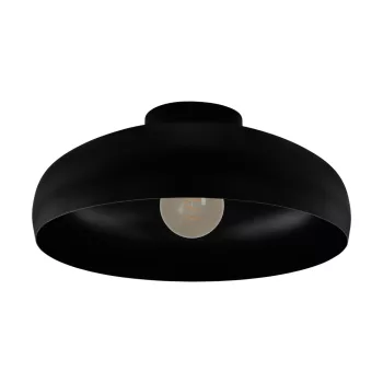   EGLO 43637 MOGANO beltéri mennyezeti lámpa, fekete színben, E27 foglalattal, max 1X60W teljesítmény, IP20 védelemmel, 2 év garanciával ( EGLO 43637 )