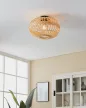 EGLO 43723 AMSFIELD beltéri mennyezeti lámpa, fekete színben, E27 foglalat, max 1X40W teljesítmény, 2 év garanciával ( EGLO 43723 )