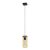 EGLO 43743 NAFFERTON beltéri függeszték, fekete, barna színben, E27 foglalattal, max 1X40W teljesítmény, IP20 védelemmel, 2 év garanciával ( EGLO 43743 )