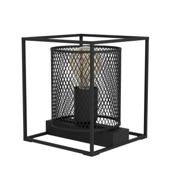   EGLO 43774 CATTERICK beltéri asztali lámpa, fekete színben, E27 foglalattal, max 1X40W teljesítmény, IP20 védelemmel, 2 év garanciával ( EGLO 43774 )