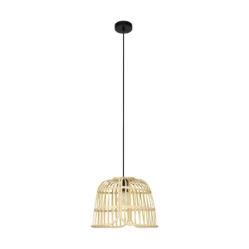   EGLO 43873 GLYNEATH beltéri függeszték, fekete színben, E27 foglalattal, max 1X40W teljesítmény, IP20 védelemmel, 2 év garanciával ( EGLO 43873 )