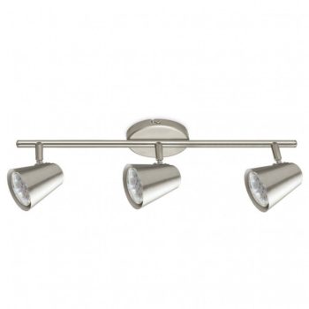   EGLO 75143 TRAVALE 2 spot lámpa, matt nikkel színben, MAX 3X3,3W teljesítménnyel, GU10 foglalattal, kapcsoló nélkül ( EGLO 75143 )