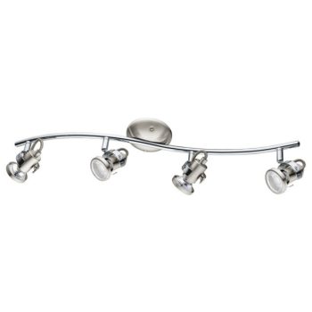   EGLO 75294 TUKON 3 spot lámpa, matt nikkel, króm színben, MAX 4X3,3W teljesítménnyel, GU10 foglalattal, kapcsoló nélkül, IP20 védettséggel ( EGLO 75294 )