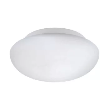   EGLO 81636 ELLA, beltéri fali-mennyezeti lámpa, E27 foglalattal, MAX 1X60W teljesítménnyel, fehér / acél lámpatest, IP20, fehér / opál üveg búrával, kapcsoló nélkül