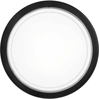   EGLO 83159 PLANET 1, beltéri fali-mennyezeti lámpa, E27 foglalattal, MAX 1X60W teljesítménnyel, fekete / acél lámpatest, IP20, fehér, áttetsző / lakozott üveg búrával, kapcsoló nélkül