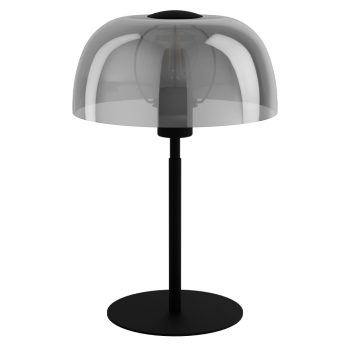   EGLO 900141 SOLO 2 beltéri asztali lámpa, fekete színben, E27 foglalattal, max 1X40W teljesítmény, IP20 védelemmel, 2 év garanciával ( EGLO 900141 )