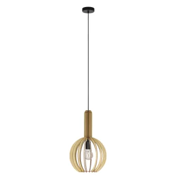   EGLO 900151 VELASCO beltéri függeszték, fekete színben, E27 foglalattal, max 1X40W teljesítmény, IP20 védelemmel, 2 év garanciával ( EGLO 900151 )