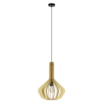   EGLO 900152 VELASCO beltéri függeszték, fekete színben, E27 foglalattal, max 1X40W teljesítmény, IP20 védelemmel, 2 év garanciával ( EGLO 900152 )