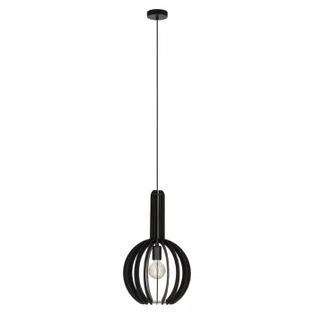   EGLO 900153 VELASCO beltéri függeszték, fekete színben, E27 foglalattal, max 1X40W teljesítmény, IP20 védelemmel, 2 év garanciával ( EGLO 900153 )