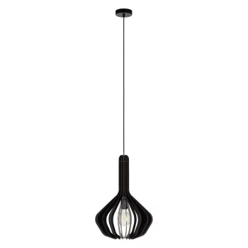   EGLO 900154 VELASCO beltéri függeszték, fekete színben, E27 foglalattal, max 1X40W teljesítmény, IP20 védelemmel, 2 év garanciával ( EGLO 900154 )