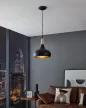 EGLO 900162 SABINAR beltéri függeszték, fekete, barna színben, E27 foglalattal, max 1X40W teljesítmény, IP20 védelemmel, 2 év garanciával ( EGLO 900162 )