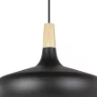 EGLO 900163 SABINAR beltéri függeszték, fekete, barna színben, E27 foglalattal, max 1X40W teljesítmény, IP20 védelemmel, 2 év garanciával ( EGLO 900163 )