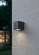 EGLO 900275 JABAGA kültéri fali lámpa, fekete színben, GU10 foglalattal, max 1X4,6W teljesítmény, IP44 védelemmel, 2 év garanciával ( EGLO 900275 )