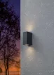 EGLO 900276 JABAGA kültéri fali lámpa, fekete színben, GU10 foglalattal, max 2X4,6W teljesítmény, IP44 védelemmel, 2 év garanciával ( EGLO 900276 )