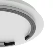 EGLO 900328 ZAMPOTE beltéri mennyezeti lámpa, fehér, fekete színben, 3400lm, 25W teljesítménnyel, IP20 védelemmel, 3000K, garanciával ( EGLO 900328 )