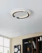 EGLO 900328 ZAMPOTE beltéri mennyezeti lámpa, fehér, fekete színben, 3400lm, 25W teljesítménnyel, IP20 védelemmel, 3000K, garanciával ( EGLO 900328 )