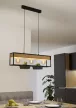 EGLO 900349 LIBERTAD 1 beltéri függeszték, fekete, barna színben, E27 foglalattal, max 3X40W teljesítmény, IP20 védelemmel, 2 év garanciával ( EGLO 900349 )