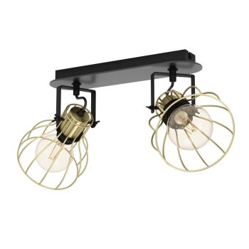   EGLO 900383 SAMBATELLO beltéri spot lámpa, E27 foglalat, max 2X40W teljesítmény, IP20 védelemmel, 2 év garanciával ( EGLO 900383 )